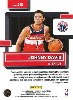 2022-23 Donruss #210 Johnny Davis Back