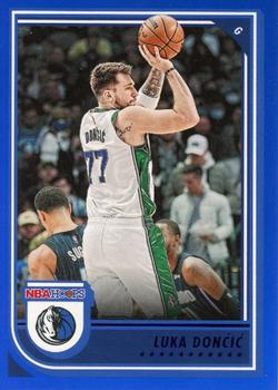 2022-23 Hoops - Blue #119 Luka Doncic Front