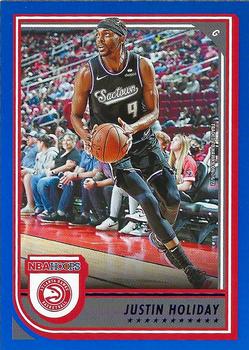 2022-23 Hoops - Blue #161 Justin Holiday Front