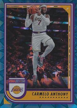 2022-23 Hoops - Teal Explosion #174 Carmelo Anthony Front