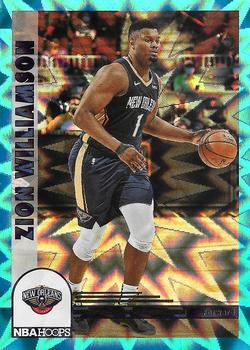 2022-23 Hoops - Teal Explosion #296 Zion Williamson Front