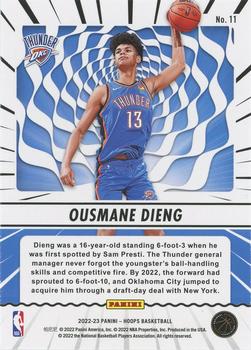 2022-23 Hoops - Class Action Holo #11 Ousmane Dieng Back