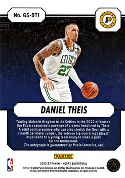 2022-23 Hoops - Great SIGnificance #GS-DTI Daniel Theis Back