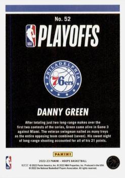 2022-23 Hoops - Road to the Finals / NBA Championship #52 Danny Green Back