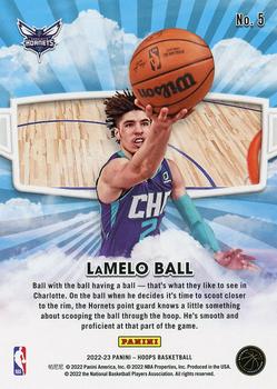 2022-23 Hoops - Skyview #5 LaMelo Ball Back