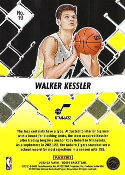 2022-23 Hoops - We Got Next #19 Walker Kessler Back
