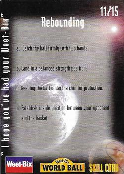 1997 Weet-Bix World Ball #11 Rebounding Back