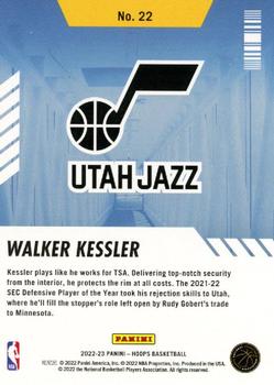 2022-23 Hoops Winter - Arriving Now #22 Walker Kessler Back