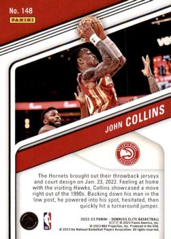 2022-23 Donruss Elite #148 John Collins Back