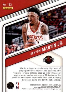 2022-23 Donruss Elite #163 Kenyon Martin Jr. Back