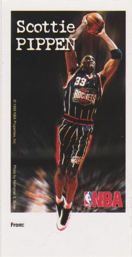 1999 Cleo NBA Valentines #NNO Scottie Pippen Front