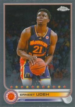 2022 Topps Chrome McDonald's All American #9 Ernest Udeh Front