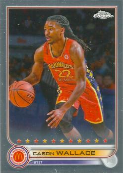 2022 Topps Chrome McDonald's All American #21 Cason Wallace Front