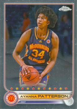2022 Topps Chrome McDonald's All American #32 Ayanna Patterson Front