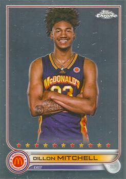 2022 Topps Chrome McDonald's All American #53 Dillon Mitchell Front