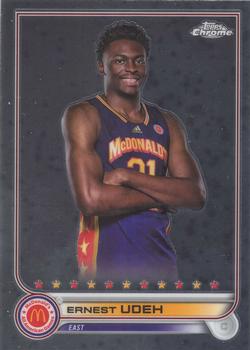 2022 Topps Chrome McDonald's All American #57 Ernest Udeh Front