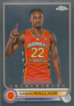 2022 Topps Chrome McDonald's All American #69 Cason Wallace Front