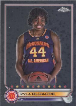 2022 Topps Chrome McDonald's All American #79 Kyla Oldacre Front