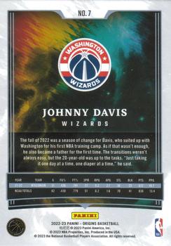 2022-23 Panini Origins #7 Johnny Davis Back