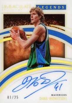 2021-22 Panini Immaculate Collection - Immaculate Legends #IL-DNW Dirk Nowitzki Front