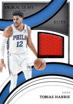 2021-22 Panini Immaculate Collection - Materials #ICM-THP Tobias Harris Front