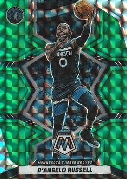 2021-22 Panini Mosaic - Green #59 D'Angelo Russell Front