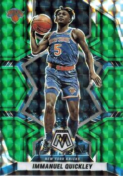 2021-22 Panini Mosaic - Green #90 Immanuel Quickley Front