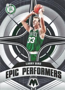 2021-22 Panini Mosaic - Epic Performers #12 Larry Bird Front