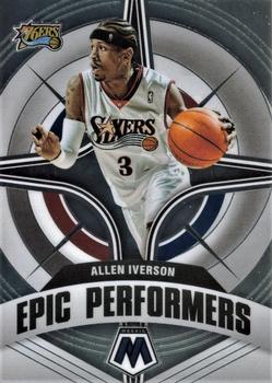 2021-22 Panini Mosaic - Epic Performers #14 Allen Iverson Front