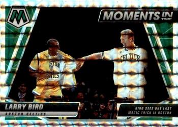 2021-22 Panini Mosaic - Moments in Time Mosaic #19 Larry Bird Front