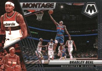 2021-22 Panini Mosaic - Montage #15 Bradley Beal Front