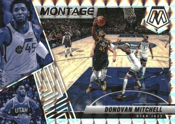 2021-22 Panini Mosaic - Montage Mosaic #20 Donovan Mitchell Front