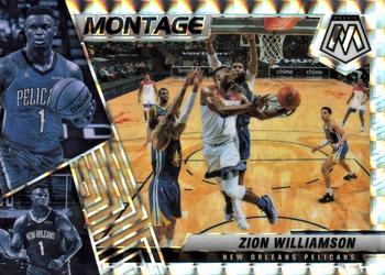2021-22 Panini Mosaic - Montage Mosaic #29 Zion Williamson Front