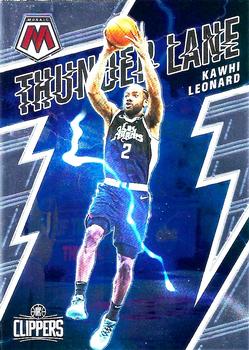 2021-22 Panini Mosaic - Thunder Lane #19 Kawhi Leonard Front