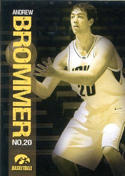 2008-09 Iowa Hawkeyes #NNO Andrew Brommer Front