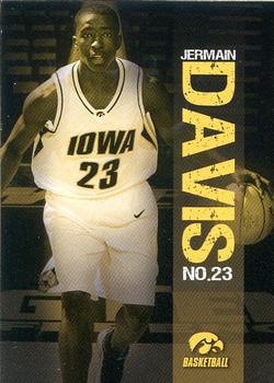 2008-09 Iowa Hawkeyes #NNO Jermain Davis Front