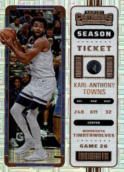 2022-23 Panini Contenders #20 Karl-Anthony Towns Front