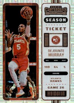 2022-23 Panini Contenders #53 Dejounte Murray Front