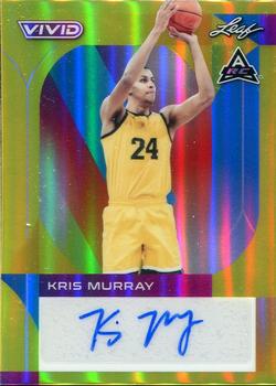 2022-23 Leaf Vivid #BA-KM2 Kris Murray Front