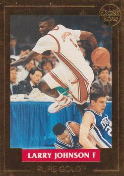 1992-93 Front Row Pure Gold Larry Johnson #1 Larry Johnson Front