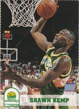 1993-94 Hoops - Promotional Panel 3 #207 Shawn Kemp Front