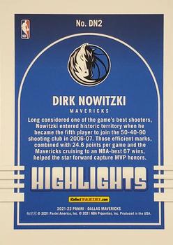 2021-22 Dallas Mavericks Dirk Nowitzki Highlights #DN2 Dirk Nowitzki Back