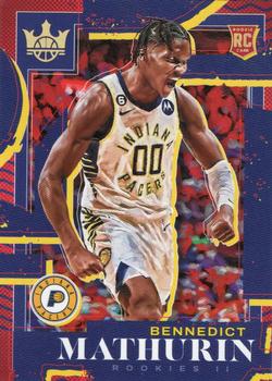 2022-23 Panini Court Kings #118 Bennedict Mathurin Front