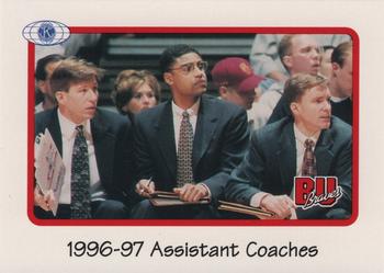 1996-97 Bradley Braves #3 Assistant Coaches Front
