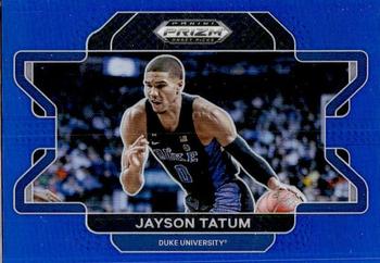2022 Panini Prizm Draft Picks - Blue #23 Jayson Tatum Front