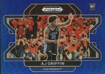 2022 Panini Prizm Draft Picks - Blue #56 AJ Griffin Front