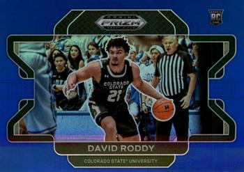 2022 Panini Prizm Draft Picks - Blue #88 David Roddy Front