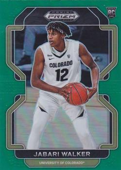 2022 Panini Prizm Draft Picks - Green #96 Jabari Walker Front