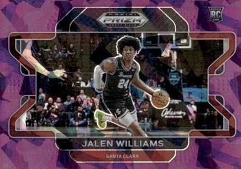 2022 Panini Prizm Draft Picks - Purple Ice #84 Jalen Williams Front