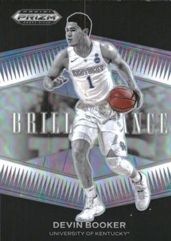 2022 Panini Prizm Draft Picks - Brilliance Prizms Silver #BR-DB Devin Booker Front